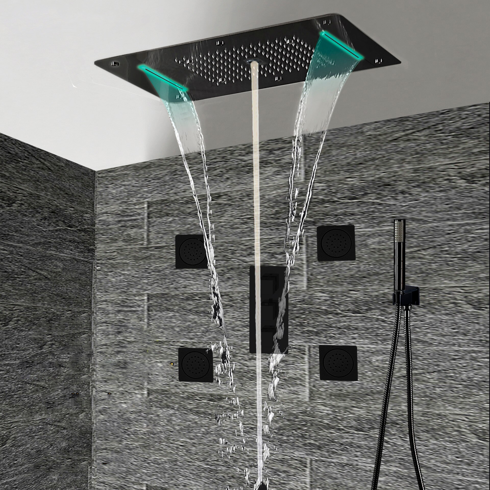 Vicenza-Matte-Black-Thermostatic-Recessed-Ceiling